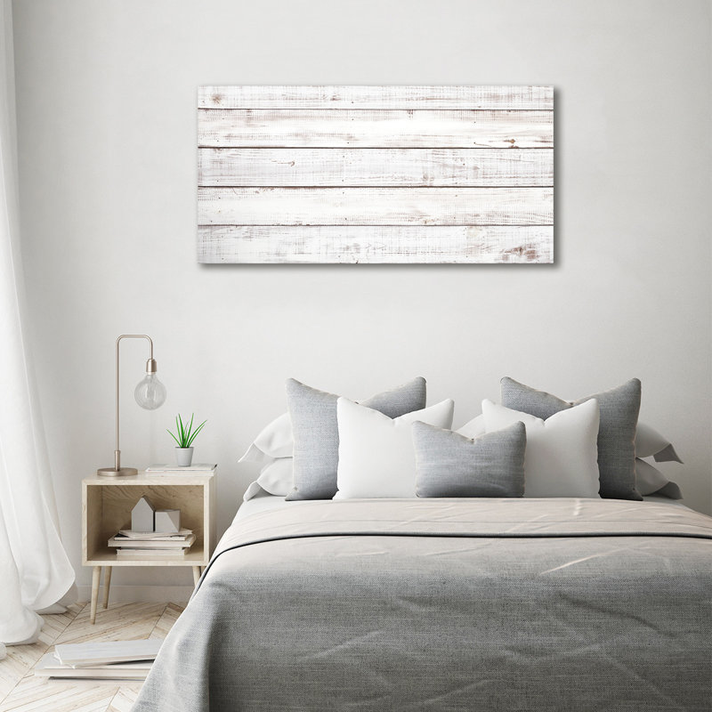 Wooden Wall - Wrapped Canvas Print