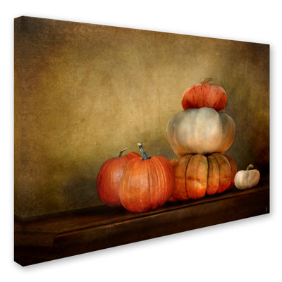 «Pumpkins Still Life», reproduction d'impression sur toile tendue Vidur