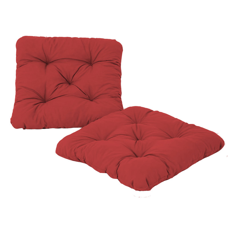 Coussin de siège d'extérieur, Rouge