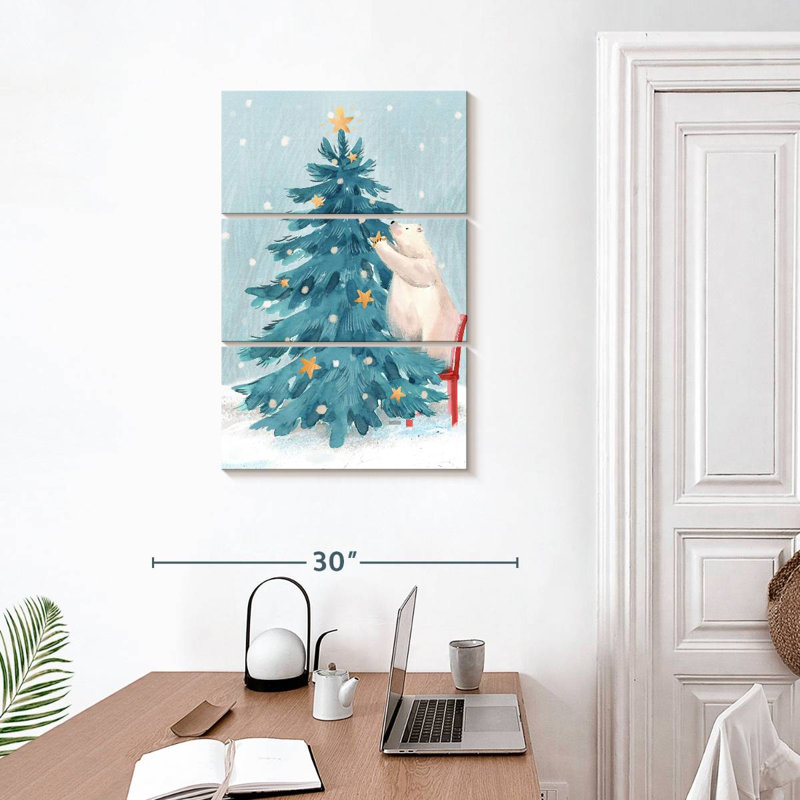 Noël moderne Lelend, H 32 po x l 20 po