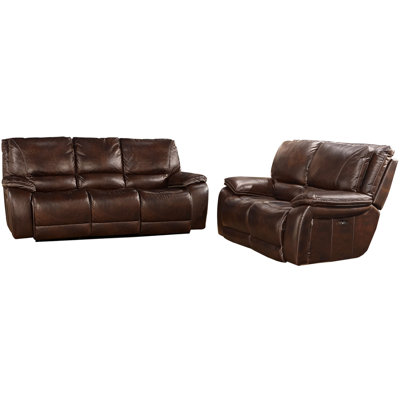 Ajhar Power Reclining Sofa And Loveseat