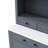 Accent Sideboard, Modern High Kitchen Pantry, Freestanding Tall Kitchen Hutch With Faux Marble Top-1519971880