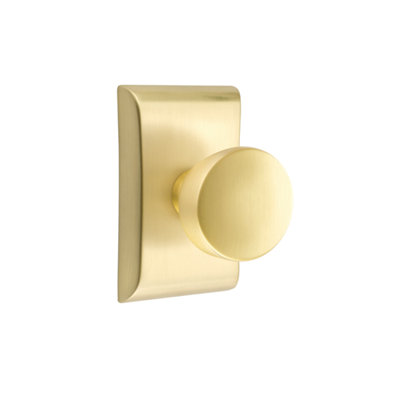 Ensemble de boutons d'intimité Emtek avec rosette Neos et bouton Laurent