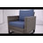 Silviea 2-Person Wicker Outdoor Lounge Armchair with Thick Cushions-385598091