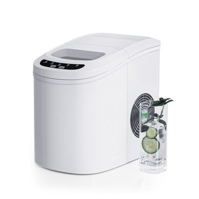 ZONSE 26 Lb. Daily Production Bullet Ice Freestanding Ice Maker