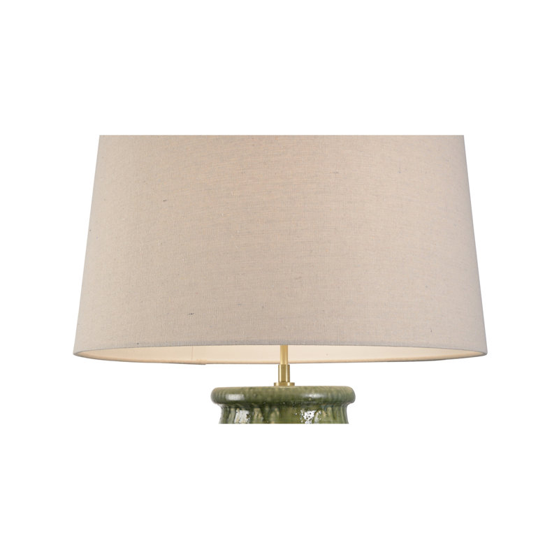 Shiga Ceramic Table Lamp, 29" H x 19" W x 19" D