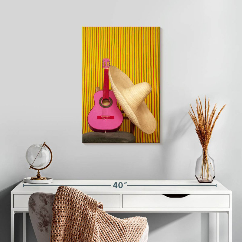 Guitare mexicaine Abarca, H 24 po x l 16 po