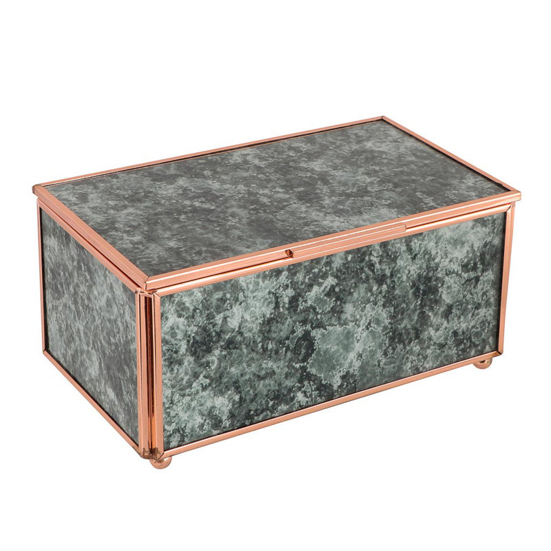 Metal Accessory Box + Mirror