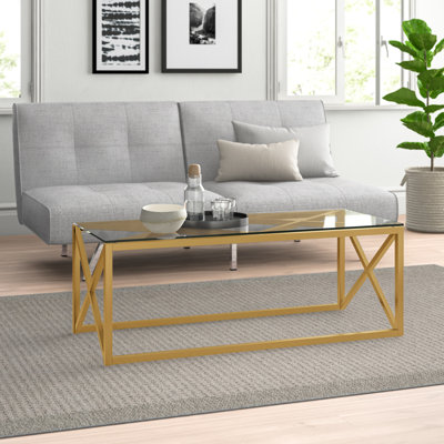 Wynnifred Glass Top Coffee Table
