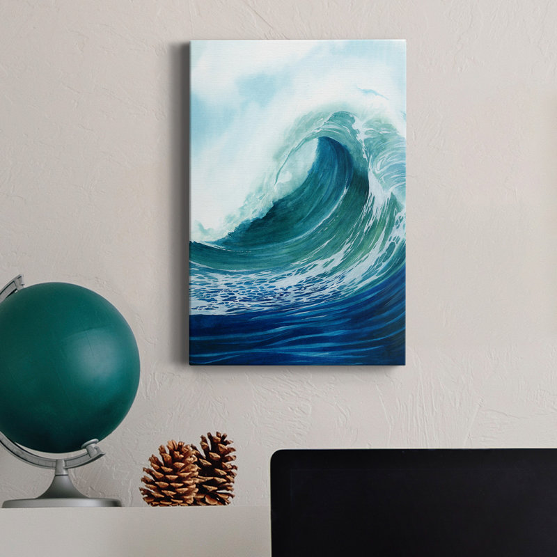" Sea Foam II ", 12" H x 8" W x 1" D