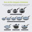 Tower Cerasure Saucepan with Non-Stick Coating, Suitable for all Hob Types, Graphite-87496001