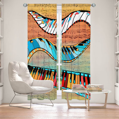 Delaughter Room Darkening Curtain Pair