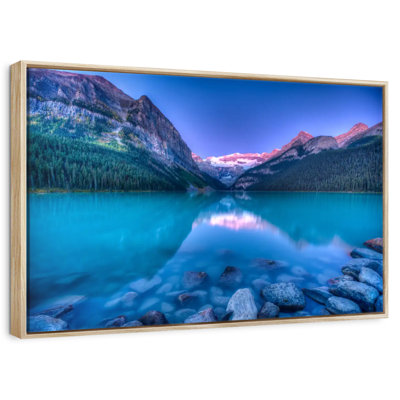 Lever de soleil magique de Lake Louise