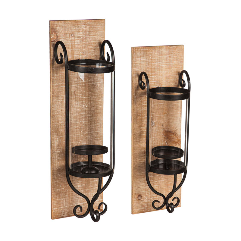 Wood Wall Lantern