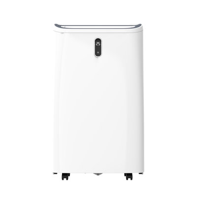 Serenelife SLPAC406W Portable Air Conditioner-14000 BTU Capacity (ASHRAE) Compact Home A/C Cooling Unit With Built-In Dehumidifier & Fan Modes, Includes Window Mount Kit (White)