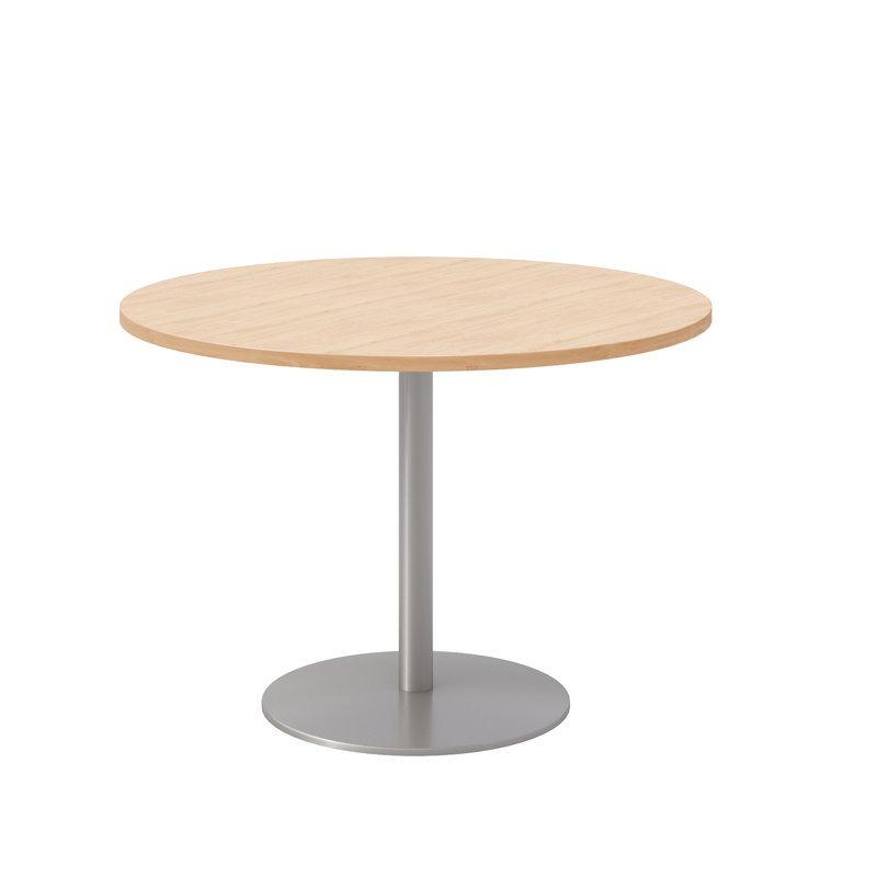 Table ronde à piédestal, Érable, H 29 po x L 42 po x l 42 po