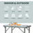 Folding Camping Table With Height Adjustability, Portable Table With Carry Handle-2082958753-2082958759
