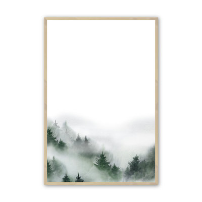 Majestic Mist III, impression sur papier encadrée