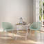 Chaise de salle à manger d'extérieur empilable 2 pièces (sans table)-351705877