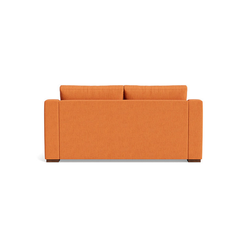 Lucca Loveseat (70"), Performance Weave - Carrot