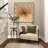 Carolan Glass Cross Legs End Table-1504719208
