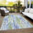 Machine Washable Indoor/Outdoor Cinead ACN1684 Sky Rug-104737741