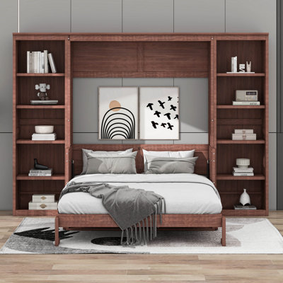 Murphy Bed With Desk And Bookshelf