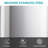 Stainless Steel Garbage Can With Lid, Step-On Pedal And Inner Bucket, Rectangular Trash Can For Kitchen-100762510