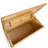 Heavy-duty Solid Hardwood Blanket Chest Storage Trunk