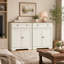 Buffet avec tiroir, tablettes réglables et 2 portes-129592484-131165000