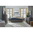 Wentworth Queen Upholstered Panel Bed 2 Nightstands And Drawer Dresser With Landscape Mirror