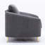 Fauteuil d'appoint à dossier lâche