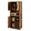 Armoire de cuisine avec matériaux et options de rangement pour le vin