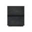 Table de chevet 20 po en gris anthracite (1 tiroir)-821900619