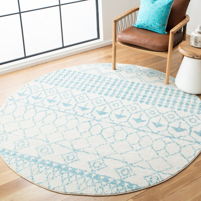 Stutz Performance Southwestern Rug, Round 6'7"