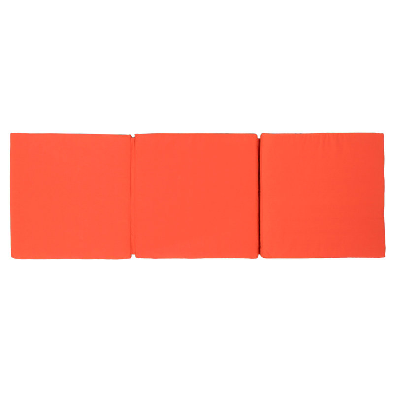 Outdoor Cushion In Sparkling Orange - Waterproof And Fade Rectangular Water , Modern Look