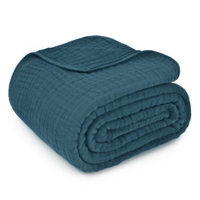 Karlina Cotton Muslin Throw Blanket
