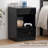 Baeugris 2-Drawer Nightstand with Open Shelf-2088177270