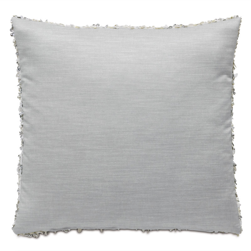 Vionnet Appliqued Rayon/Viscose Throw Pillow, Polyester