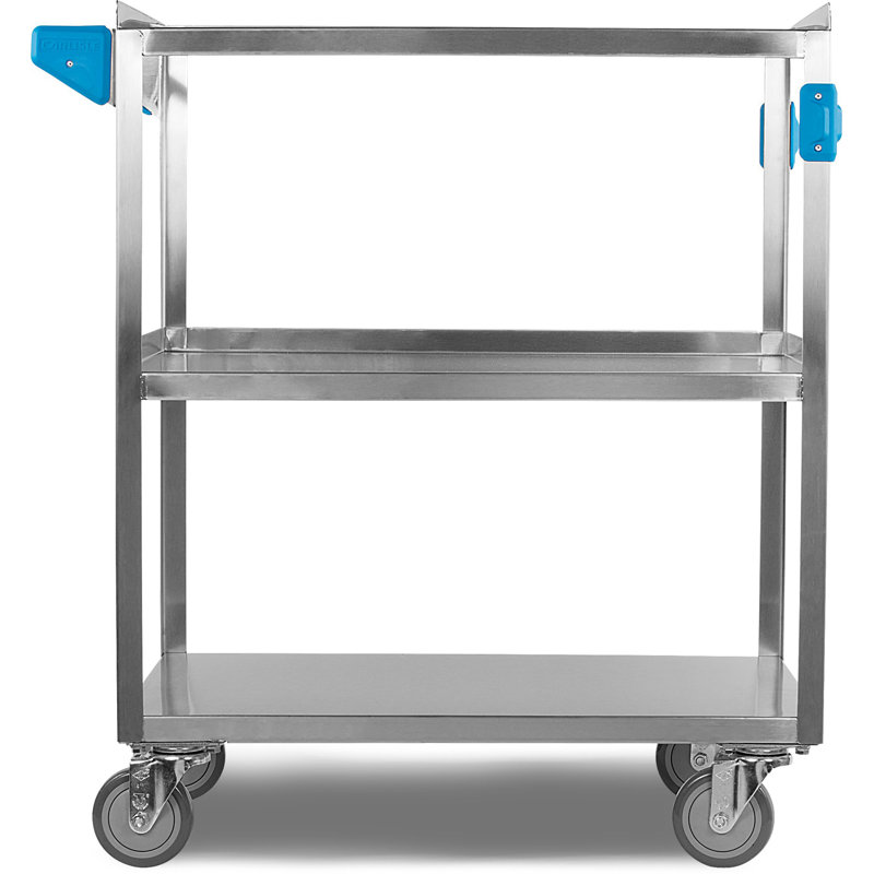 Utility Cart with Wheels, 18" W x 27" D