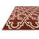 Dann Red Area Rug