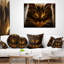 Oreiller d’illustration à chat fractal animaux-29517219-29517222