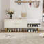 Banc de rangement pour chaussures avec coussins-742059907