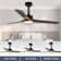 60" Elizandra 3 - Blade LED Standard Ceiling Fan with Remote Control and Light Kit Included