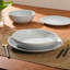 Service de vaisselle en porcelaine réfractaire 16 pièces Gibson Elite Zion Mist-112297111