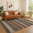 Premium Machine Washable Medena AMF1865 Stripes Rug-786771172