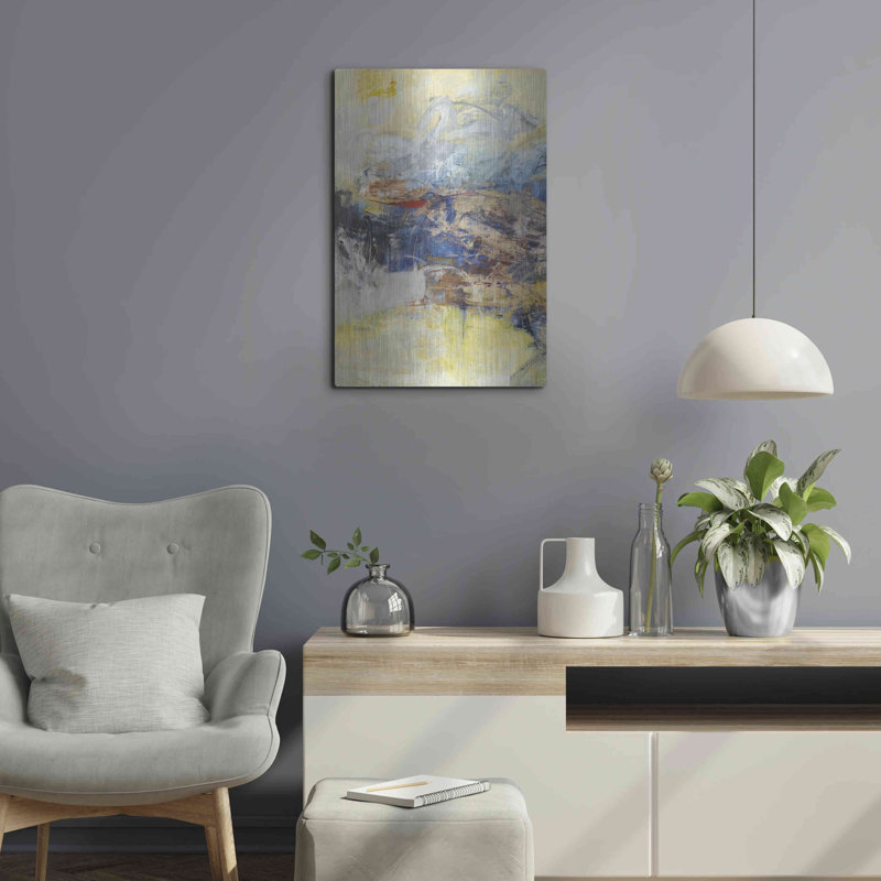 "Textured Triptych I" par Jodi Fuchs, H 24 po x l 16 po