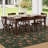 Area Rug, Floral Washable Rugs, Modern Style, Non-Slip Low-Pile Soft Floor Carpet for Bedroom, Living Room, Dining Room-906918151