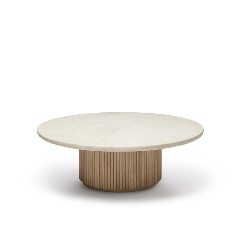 Laurel Round Cocktail - Honey, 16" H x 48" L x 48" W