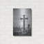 «Cathedral View Barcelona Bw» par Nathan Larson, art mural en métal-102872250